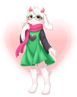 Rating: s
ID: 5670616
Date: 2025-06-27 08:12:05 -0400
Status: active
Score: 15
2_horns 4:5 absurd_res anthro blush bovid caprine clothed clothing deltarune eyewear floppy_ears fluffy_hinu fur glasses goat green_clothing green_eyewear green_glasses green_robe heart_symbol hi_res horn male mammal pink_horn pink_scarf ralsei robe round_glasses scarf solo standing undertale_(series) white_body white_fur post #5670616