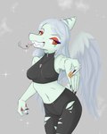 Rating: s
ID: 5662661
Date: 2025-06-23 13:51:17 -0400
Status: pending
Score: 9
4:5 anthro cavemanon_studios choker cigarette cigarette_holder cigarette_in_mouth dinosaur fang_(gvh) fangs feathered_dinosaur feathered_scalie feathers female goodbye_volcano_high guide_lines hair hi_res jewelry looking_at_viewer lucy_(snoot_game) makeup necklace nickylag object_in_mouth prehistoric_species pterodactylus pterosaur reptile scalie simple_background sketch snoot_game solo teeth white_hair wings post #5662661