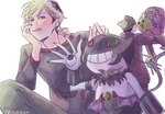 Rating: s
ID: 4994310
Date: 2024-08-18 15:02:34 -0400
Status: active
Score: 0
bandai_namco beanie bivalve_shell black_body black_fur black_hair blonde_hair clothing demon digimon digimon_(species) digimon_survive dracmon dracmon_(survive) female feral fur green_body grin group hair hat headgear headwear hi_res human humanoid kaito_shinonome kbondoxxa male mammal miu_shinonome mollusk_shell shell smile syakomon syakomon_(survive) post #4994310
