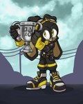 Rating: s
ID: 4480636
Date: 2023-12-18 19:02:37 -0500
Status: active
Score: 8
2023 4:5 5_fingers absurd_res anthro archie_comics badfedeh belt belt_buckle black_body black_clothing black_fur black_jacket black_legs black_legwear black_nose black_skin black_topwear brown_hair buckle clenched_teeth clothed clothing cloud collar countershading dark_body dark_skin eye_contact eyewear eyewear_glint eyewear_on_head fan_character fingerless_gloves fingers footwear fur glistening glistening_eyes gloved gloves guardian_units_of_nations hair handwear happy headgear headwear hi_res jacket kerchief lagomorph legwear leporid long_ears long_hair long_pants looking_at_another looking_at_partner looking_back male mammal multicolored_body multicolored_clothing nature nature_background neckerchief neckwear open_mouth playstation playstation_trophy rabbit rabbit_ears scarf scrubby_the_rabbit_(jaydiman) sega shirt simple_background smile smiling_at_another solo sonic_adventure sonic_the_hedgehog_(archie) sonic_the_hedgehog_(comics) sonic_the_hedgehog_(series) sony_corporation sony_interactive_entertainment t-shirt teeth teeth_showing topwear two_tone_body yellow_collar yellow_eyes post #4480636