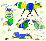 Rating: s
ID: 3661065
Date: 2022-10-31 06:31:43 -0400
Status: active
Score: 100
ambiguous_gender anthro biped brazil brazilian brazilian_flag canid canine dessert duo electronics eyes_closed feral food headphones keke_(artist) mammal maned_wolf multiple_images musical_note musical_symbol open_mouth open_smile portuguese_text quadruped quindim smile solo star symbol text post #3661065