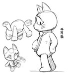 Rating: s
ID: 5357900
Date: 2025-02-07 17:29:52 -0500
Status: active
Score: 34
2025 ambiguous_gender anthro bell bell_collar black_and_white collar dandadan digital_media_(artwork) domestic_cat featureless_chest featureless_crotch feet felid feline felis female_(lore) hindpaw mammal monochrome multiple_poses pawpads paws pose sexotheque simple_background solo text turbo_granny_(dandadan) whiskers white_background post #5357900