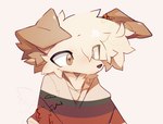 Rating: s
ID: 5590144
Date: 2025-05-22 04:33:25 -0400
Status: active
Score: 14
anthro brown_eyes bust_portrait canid canine conditional_dnp fur goobysart hi_res male mammal portrait simple_background solo tan_body tan_fur white_background post #5590144