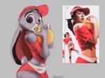 Rating: s
ID: 5611887
Date: 2025-05-31 15:56:08 -0400
Status: active
Score: 12
2025 absurd_res anthro artist_name ball bottomwear clothing disney european_rabbit female guide_lines hat headgear headwear hi_res holding_object holding_weapon human judy_hopps lagomorph leporid looking_at_viewer looking_back mammal oryctolagus photography_(artwork) purple_eyes rabbit reference_image scut_tail short_tail sir_waska sketch soccer_ball solo surprised_expression tail text topwear weapon zootopia post #5611887