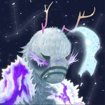 Rating: s
ID: 2379227
Date: 2020-08-21 09:12:54 -0400
Status: active
Score: 3
alien ambiguous_gender antennae_(anatomy) anthro antlers bionyr black_markings bone cadavren constellation crystal eyebrows facial_markings fluffy fur grey_body grey_fur head_markings headshot_portrait horn male_(lore) markings portrait primonyr_(character) purple_eyebrows purple_eyes signature skull solo star tired tired_eyes tousled post #2379227
