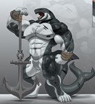Rating: s
ID: 5585939
Date: 2025-05-20 12:11:33 -0400
Status: active
Score: 30
2024 abs anchor anthro biceps big_muscles biped blue_eyes claws featureless_crotch fin fish foreshadowing fusion gradient_background grey_body grey_skin hi_res huge_muscles hybrid jaws male mammal marine markings multicolored_body muscular muscular_anthro muscular_arms muscular_legs muscular_male nipples open_mouth palette pecs pinniped raised_arm scar seal serratus shark shark_tail sharp_teeth simple_background solo spots spotted_body standing tail tail_fin teeth toe_claws tongue triceps valentinesartx weapon white_body white_skin wristband post #5585939