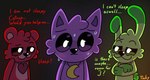 Rating: s
ID: 5608015
Date: 2025-05-29 21:58:39 -0400
Status: active
Score: 12
:3 anthro bear bedroom_eyes black_eyes bobby_bearhug bodily_fluids catnap_(poppy_playtime) domestic_cat ears_down ears_up felid feline felis female fur green_body green_fur heart_symbol hoppy_hopscotch jewelry lagomorph leporid male male/female mammal mob_entertainment moon_symbol narrowed_eyes necklace pivoted_ears poppy_playtime pupils purple_body purple_fur rabbit red_body red_fur scut_tail seductive short_tail smile smiling_critters smirk sweat sweatdrop tail text tinky white_pupils post #5608015