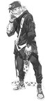 Rating: s
ID: 3538913
Date: 2022-08-31 05:45:56 -0400
Status: active
Score: 25
anthro biped bondage_pants bottomwear clothing felid footwear fur hi_res kerchief male mammal markings messenger_bag monochrome pantherine pants pawpads shoes simple_background sketch snow_leopard solo spots spotted_body spotted_fur spotted_markings spotted_tail streetwear tail tail_markings tattoo techwear white_background yoshi.kaoru post #3538913