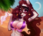 Rating: s
ID: 2701226
Date: 2021-04-17 07:22:39 -0400
Status: active
Score: 43
2021 anthro ayne_(kitonkurai) breasts brown_hair canid canine canis clothed clothing day detailed_background digital_media_(artwork) eyebrows eyelashes female fingers hair jackal mammal navel outside pacevanrign skimpy sky solo post #2701226