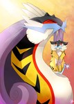 Rating: s
ID: 5105512
Date: 2024-10-10 00:52:08 -0400
Status: active
Score: 23
ambiguous_gender ancient_pokemon carrying_another claws countershade_torso countershading duo fangs feral finger_claws fur generation_2_pokemon generation_9_pokemon gradient_background hair hy_thegreykatt legendary_pokemon long_neck nintendo paradox_pokemon pokemon pokemon_(species) purple_hair raging_bolt raikou red_eyes shaded signature simple_background size_difference striped_body striped_fur stripes tail teeth toe_claws white_body white_fur yellow_body yellow_fur post #5105512