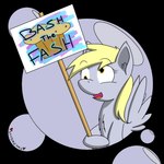 Rating: s
ID: 5592506
Date: 2025-05-23 10:34:06 -0400
Status: active
Score: 5
1:1 alpha_channel antifa antifa_art bash_the_fash blonde_hair bubble derpy derpy_hooves_(mlp) equid equine female friendship_is_magic fur grey_body grey_fur hair hasbro horse in_bubble mammal my_little_pony pony skydreamsparkle slogan solo post #5592506