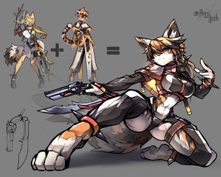 Rating: s
ID: 5677058
Date: 2025-06-30 04:37:12 -0400
Status: active
Score: 12
2025 action_pose anthro arknights artdeitech barefoot breasts butt butt_from_the_front capelet clothing crop_top eyebrows feet felid female fur fusion green_eyes gun hair handgun heterochromia hi_res hypergryph inner_ear_fluff kneeling mammal midriff mihoyo multicolored_hair orange_body orange_eyes orange_fur orange_hair pantherine panties ponytail pose pulchra_fellini ranged_weapon revolver shirt solo striped_body striped_fur stripes studio_montagne thiren tiger topwear tuft underwear waaifu_(arknights) weapon white_body white_fur white_hair zenless_zone_zero post #5677058