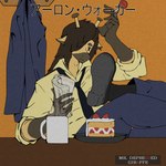 Rating: s
ID: 5339612
Date: 2025-01-29 23:52:52 -0500
Status: active
Score: 8
1:1 aaron_walker anthro beastars blazer book bottomwear brown_hair cake cake_slice candy clothes_hanger clothing container cosplay cowboy_bebop crossed_legs cup dark_hair dessert dot_eyes ear_piercing ear_ring eyebrows food footwear furniture giraffe giraffid hair hi_res holding_book holding_object jacket japanese_text legoshi_(beastars) lollipop long_hair long_neck looking_down male mammal monotone_background mr.depressed_giraffe mug necktie pants piercing plate ring_piercing rolled_up_sleeves shirt shoe_soles shoes simple_eyes socks solo suit table text topwear watermark post #5339612