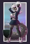 Rating: s
ID: 3445397
Date: 2022-07-13 22:30:17 -0400
Status: active
Score: 45
2022 absurd_res anthro bottomwear breasts button_(fastener) button_skirt choker clothing crop_top dandy_(artist) denim denim_bottomwear denim_clothing denim_skirt eyebrow_through_hair eyebrows eyelashes felid female footwear fur grey_body grey_fur hair hands_behind_head hi_res jacket jewelry legwear mammal midriff navel necklace pantherine ponytail shirt shoes skirt snow_leopard solo starlia_(lightly-san) topwear translucent translucent_hair white_hair yellow_eyes post #3445397