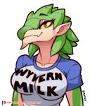 Rating: s
ID: 5604065
Date: 2025-05-28 08:36:01 -0400
Status: active
Score: 44
2025 anthro big_breasts blue_clothing blue_topwear brachyzoid breasts capcom clothing eyelashes eyeshadow female front_view green_body green_scales grey_clothing grey_topwear looking_at_viewer makeup mega_milk meme monster_hunter pointy_ears pupils purple_eyeshadow rath_wyvern rathian red_eyes scales simple_background slit_pupils smile solo tan_body tan_scales text text_on_clothing text_on_topwear topwear white_background yellow_sclera post #5604065