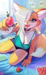 Rating: s
ID: 5309427
Date: 2025-01-15 12:49:07 -0500
Status: active
Score: 141
2024 4_fingers absurd_res anthro aruurara barefoot bed blue_bottomwear blue_clothing blue_shorts bottomwear breasts canid canine cellphone choker cleavage clothed clothing cute_fangs electronics extended_arm fangs feet female fingers food fox fruit fur furniture giving_food green_clothing green_eyes green_shirt green_tank_top green_topwear hair hair_over_eye hi_res inner_ear_fluff jewelry kemono liina_(aruurara) mammal multicolored_body multicolored_fur necklace on_bed one_eye_obstructed open_mouth orange_body orange_fur pawpads phone plant plushie shirt shorts signature sitting sitting_on_bed smartphone smile smiling_at_viewer solo strawberry tail tank_top teeth topwear tuft white_body white_fur white_hair post #5309427