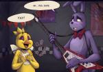 Rating: s
ID: 783069
Date: 2015-12-09 22:49:13 -0500
Status: active
Score: 21
animatronic anthro avian bird bonnie_(fnaf) chica_(fnaf) chicken duo female five_nights_at_freddy's galliform gallus_(genus) lagomorph leporid machine male mammal nobody_(artist) phasianid rabbit robot scottgames simple_background post #783069