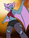Rating: s
ID: 5666733
Date: 2025-06-25 12:15:44 -0400
Status: active
Score: 0
2022 3:4 3_fingers anthro artist_name biped blue_body bottomwear breasts choker clothed clothing colored fangs female fingers fully_clothed generation_1_pokemon gradient_background hair halcy0n hi_res jewelry legwear low-angle_view membrane_(anatomy) membranous_wings navel necklace nintendo open_mouth open_smile pokemon pokemon_(species) purple_hair purple_wings shorts side_boob simple_background skimpy_topwear smile solo standing teeth text three-quarter_view torn_clothing torn_legwear white_eyes winged_arms wings zubat post #5666733