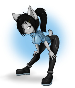 Rating: s
ID: 4381403
Date: 2023-10-29 15:22:43 -0400
Status: active
Score: 11
2023 5_fingers anthro big_breasts black_bottomwear black_clothing black_footwear black_hair black_pants black_shoes blue_clothing blue_topwear bottomwear breasts clothing domestic_cat exposure_variation felid feline felis female fingers footwear fur grey_body grey_eyes grey_fur hair leaning leaning_forward looking_at_viewer mammal pants sandwich-anomaly simple_background solo topwear vanessa_(sandwich-anomaly) whiskers post #4381403
