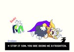 Rating: s
ID: 5521819
Date: 2025-04-21 23:18:20 -0400
Status: active
Score: 49
2016 2_horns 2d_animation ambiguous_gender animated anthro artist_name asgore_dreemurr asriel_dreemurr beard bleating blonde_beard blonde_facial_hair blonde_hair bodily_fluids boss_monster_(undertale) bovid caprine clothed clothed_anthro clothing curled_up dialogue digital_media_(artwork) duo english_description english_text facial_hair father_(lore) father_and_child_(lore) father_and_son_(lore) fetal_pose fur goat hair hi_res horn humor kreapex mammal meme parent_(lore) parent_and_child_(lore) parent_and_son_(lore) scared short_playtime simple_background son_(lore) tears text undertale undertale_(series) white_background white_body white_fur post #5521819