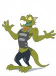 Rating: s
ID: 1085043
Date: 2016-12-22 08:26:12 -0500
Status: active
Score: 15
2016 anthro anti_dev armor body_armor bulletproof_vest clothing male muscular muscular_anthro muscular_male scales scalie shirt simple_background solo spikes tank_top topwear whitaker_(anti_dev) white_background yellow_sclera post #1085043