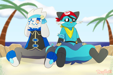 Rating: s
ID: 5607905
Date: 2025-05-29 21:08:01 -0400
Status: active
Score: 5
3:2 absurd_res accessory bandage bandaged_arm bandaged_head bandaged_leg beach clothing davyboi dewott duo eye_patch eyewear fur fur_clothing fur_markings generation_5_pokemon generation_8_pokemon headband headgear headwear hi_res kerchief looking_at_viewer male male/male markings neckwear nintendo pawpads paws pirate pirate_outfit pokeball pokeball_clothing pokemon pokemon_(species) rabbity_the_raboot raboot scarf shell sitting smile spearmint_iv_the_dewott post #5607905