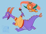 Rating: s
ID: 4756492
Date: 2024-05-02 04:33:49 -0400
Status: active
Score: 13
2023 3_toes 4:3 4_fingers ambiguous_gender anthro avian beak biped bird blue_background brush canary claws disney disney_parks dragon duo elemental_creature epcot european_mythology feet feral figment finch finger_claws fingers flora_fauna flying food food_creature fruit ghostsneakers hi_res holding_brush holding_object holding_paintbrush horn journey_into_imagination leaf leaf_wings living_fruit looking_at_another looking_away looking_down_at_another looking_up_at_another magic_kingdom male_(lore) mythological_creature mythological_scalie mythology open_mouth open_smile orange_(fruit) orange_bird orange_body orange_claws orange_horn oscine paint paintbrush passerine plant purple_body purple_scales running scales scalie simple_background size_difference smile tail toe_claws toes unusual_anatomy unusual_wings walt_disney_world western_dragon wings yellow_beak yellow_sclera post #4756492