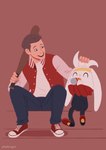 Rating: s
ID: 4726523
Date: 2024-04-17 14:14:52 -0400
Status: active
Score: 75
3_fingers adolescent anthro artist_name baseball_bat baseball_bat_over_shoulder bat_(object) beverage black_body black_fur bonk!_atomic_punch bottomwear can clothing college_jacket container drinking duo ears_down fingers footwear fur generation_8_pokemon hand_on_head happy head_tuft hi_res holding_beverage holding_can holding_container holding_object human hyleng jacket lagomorph larger_human long_ears male mammal narrow_hips nintendo pants pivoted_ears pockets pokemon pokemon_(species) pseudo_clothing raboot red_background red_toes scout_(team_fortress_2) shoes simple_background sitting size_difference smaller_anthro team_fortress_2 text thigh_gap thin_calves thin_legs thin_thighs topwear tuft valve white_body white_fur yellow_nose young post #4726523