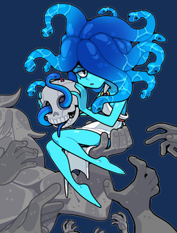 Rating: s
ID: 5610559
Date: 2025-05-30 23:23:44 -0400
Status: active
Score: 7
ambiguous_gender bone cartoon_network discount-supervillain elemental_creature elemental_humanoid european_mythology feet female feral fingernails forked_tongue gem_(species) gorgon greek_mythology group hi_res humanoid lapis_lazuli_(gem_species) lapis_lazuli_(steven_universe) living_hair mythology nails pseudo_hair reptile scalie sculpture sitting skull snake snake_hair statue steven_universe teeth tongue toony water water_creature water_humanoid post #5610559
