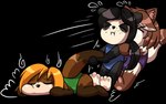 Rating: s
ID: 5004196
Date: 2024-08-23 03:08:47 -0400
Status: active
Score: 3
alpha_channel anthro bear big_tail black_body black_fur black_hair blue_clothing blue_swimwear brown_body brown_fur brown_hair brown_markings chibi clothing cloud_emanata countershading cuffs_(clothing) dipstick_tail domestic_cat dragging ears_down emanata evan_harrey feet felid feline felis female fluffy fluffy_tail fur gloves_(marking) green_clothing green_swimwear group hair hi_res hindpaw kari_koi leg_markings leotard male mammal markings motion_lines mustelid orange_hair otter pawpads paws persian_cat pivoted_ears ponytail puffed_cheeks pulling_another purple_clothing purple_leotard reku_(akubon) sad school_swimsuit scut_tail short-faced_bear short_hair short_tail shoulder_grab simple_background socks_(marking) soles_(marking) spectacled_bear sweat_emanata swimwear swirl_emanata tail tail_grab tail_markings tail_pull tan_body tan_countershading transparent_background trio ucu_harrey ucumar whisker_spots white_body white_countershading white_fur white_hair_tips post #5004196