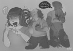 Rating: s
ID: 2826310
Date: 2021-07-11 23:49:55 -0400
Status: active
Score: 33
androgynangel anthro bodily_fluids cephalopod clothed clothing coleoid crying decapodiform embarrassed face_tentacles female fully_clothed grey_background greyscale growth hi_res human human_to_anthro ink mammal marine membrane_(anatomy) mind_flayer mollusk monochrome simple_background siphon_(anatomy) solo species_transformation tears tentacle_growth tentacles transformation webbed_hands post #2826310