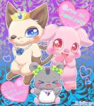 Rating: s
ID: 1217973
Date: 2017-05-15 20:56:56 -0400
Status: active
Score: 5
:3 amelie_(jewelpet) birthday blue_eyes blush bow_(feature) bow_accessory brown_body brown_fur cricetid crown domestic_cat domestic_pig ear_bow eyelashes eyes_closed felid feline felis female feral flower fur grey_body grey_fur group hamster headgear heart_symbol hi_res jewelpet jewelry kaiya_(jewelpet) mammal mirun_migyu necklace nude one_eye_closed plant red_eyes rodent ryl_(jewelpet) sanrio sega sega_fave siamese suid suine sus_(pig) tiara wink post #1217973