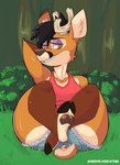 Rating: s
ID: 5163451
Date: 2024-11-05 23:09:30 -0500
Status: active
Score: 23
anthro antlers black_hair bodily_fluids bottomwear breasts butt clothed clothing cloven_hooves daisy_dukes deer denim denim_bottomwear denim_clothing denim_shorts eyeshadow feet female hair hand_behind_head hi_res hoof_focus hooves horn hotpants looking_down lotus_lafawn makeup mammal scut_tail sheeplygoatus short_tail shorts signature sitting slightly_chubby slightly_chubby_anthro slightly_chubby_female smile smirk solo sweat tail thick_thighs underhoof post #5163451