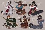 Rating: s
ID: 5572693
Date: 2025-05-14 21:07:15 -0400
Status: active
Score: 23
armor arrow_(weapon) big_breasts black_hair bow_(weapon) breasts brown_hair centaur choker cleavage cleavage_cutout cloak clothed clothing cowboy_hat cutout equid equid_taur european_mythology eyewear facial_scar female glasses gloves greek_mythology gun hair handwear hat headgear headwear hi_res horse_ears humanoid_taur jewelry kerchief mammal mammal_taur marie_(wmdiscovery93) melee_weapon muscular mythology neckerchief necklace neckwear quiver_(object) ranged_weapon scar shotgun sweater sword taur topwear valencia_(wmdiscovery93) vanessa_(wmdiscovery93) weapon wmdiscovery93 post #5572693