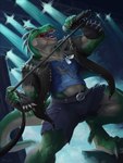 Rating: s
ID: 5038325
Date: 2024-09-08 21:21:19 -0400
Status: active
Score: 20
3:4 anthro bodily_fluids claws concert deriaz dinosaur dog_tags electronics hi_res male microphone muscular muscular_anthro muscular_male prehistoric_species reptile rocco_(tallion) rocking_out saliva scalie scar sharp_teeth singing solo spikes spikes_(anatomy) tail teeth theropod tongue tyrannosaurid tyrannosauroid tyrannosaurus tyrannosaurus_rex post #5038325