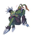 Rating: s
ID: 5621577
Date: 2025-06-04 22:16:26 -0400
Status: active
Score: 12
antennae_(anatomy) anthro arthropod bandai_namco blue_eyes compound_eyes confeito000_333 digimon digimon_(species) duo evolutionary_family feral green_body hi_res male red_eyes segmented_body sitting stingmon wormmon post #5621577