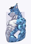 Rating: s
ID: 5119387
Date: 2024-10-16 16:53:32 -0400
Status: active
Score: 2
2024 abs aeim anthro black_hair blue_body blue_eyes blue_fur blue_nose blue_spots cheek_tuft chest_tuft closed_smile clothed clothing colored digital_drawing_(artwork) digital_media_(artwork) facial_tuft felid feline fur hair half-closed_eyes half-length_portrait hi_res light lighting lynx male male_anthro mammal markings mouth_closed multicolored_body multicolored_fur muscular muscular_anthro muscular_male narrowed_eyes pecs portrait rectangle shaded short_hair side_view simple_background smile solo spots spotted_body spotted_fur thin_eyebrows topless topless_anthro tuft tuqoo white_background white_body white_fur white_inner_ear post #5119387