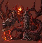 Rating: s
ID: 3995088
Date: 2023-04-16 05:40:21 -0400
Status: active
Score: 30
2020 armor armwear athletic athletic_male back_wings blade bone_wings bottomless broken_sword chain chain_accessory chest_wraps clothed clothing couter crouching demon demonic digital_drawing_(artwork) digital_media_(artwork) dipstick_tail fangs fire flaming_hair flaming_sword front_view full-length_portrait fur gauntlets gloves glowing glowing_body glowing_eyes glowing_markings glowing_mouth glowing_sword grey_body grey_fur grey_hair grey_scales grey_skin grey_tail grey_wings hair hairy_legs hand_on_ground handwear heroes_of_might_and_magic heroes_of_might_and_magic_5 holding_melee_weapon holding_object holding_sword holding_weapon hooves horn long_tail male markings melee_weapon might_and_magic mostly_nude multicolored_body multicolored_scales multicolored_skin nogizaka_shounen orange_eyes orange_mouth orange_pseudo_hair partially_clothed pauldron pit_fiend_(might_and_magic) pit_lord portrait pose pseudo_hair red_background red_body red_horn red_markings red_scales red_skin red_tail red_tail_tip red_wings rerebrace runes scales scalie sharp_teeth simple_background skull_accessory solo sword tail tail_markings tail_tuft teeth teeth_showing topwear tuft two_tone_body two_tone_scales two_tone_skin two_tone_tail two_tone_wings ubisoft unconvincing_armor unguligrade unusual_anatomy unusual_wings vambrace warrior watermark weapon wings wraps yellow_eyes yellow_pseudo_hair post #3995088