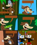 Rating: s
ID: 5028324
Date: 2024-09-03 17:11:17 -0400
Status: active
Score: -1
alexeigribanov bathing comic crocodile crocodilian cuphead_(character) cuphead_(game) english_text forest group hi_res humanoid jungle male male/male mammal mugman murid murine plant rat reptile rodent scalie shower showering text tree werner_werman post #5028324