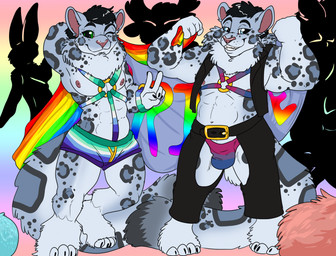 Rating: s
ID: 5674566
Date: 2025-06-29 01:14:45 -0400
Status: active
Score: 7
adolescent andromorph anthro bisexual_pride_colors bottomwear brother_(lore) brothers_(lore) callum_clawford clothing crotchless_bottomwear crotchless_clothing crotchless_pants duo felid feline flag flag_(object) gesture hand_gesture harness holding_flag holding_object intersex intersex/male jacket leather leather_bottomwear leather_clothing leather_jacket leather_pants leather_topwear lgbt_pride looking_at_viewer male mammal nero_clawford one_eye_closed pantherine pants pride_color_clothing pride_color_harness pride_color_underwear pride_colors rainbow_flag rainbow_pride_flag rainbow_symbol shockley23 sibling_(lore) snow_leopard topwear underwear v_sign wink winking_at_viewer young post #5674566