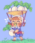 Rating: s
ID: 4757931
Date: 2024-05-02 19:20:51 -0400
Status: active
Score: 16
2020 4:5 absurd_res animal_crossing anthro asian_clothing bangs barefoot basket basket_on_head blue_background blue_clothing blue_kimono bodily_fluids brown_hair brown_hooves clothed clothing colored container daisy_mae_(animal_crossing) east_asian_clothing feet female floppy_ears food fur graskip grass greeting hair hi_res holding_food holding_object hood hooves japanese_clothing kimono mammal nintendo orange_body orange_fur pig_nose plant raised_arm red_cheeks runny_nose shaded short_tail simple_background solo suid suine sus_(pig) sweat sweatdrop tail turnip vegetable white_clothing white_hood wild_boar yellow_inner_ear yellow_nose post #4757931