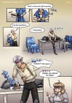 Rating: s
ID: 5594146
Date: 2025-05-24 01:15:27 -0400
Status: active
Score: 5
absurd_res armor bedding blanket blonde_hair blue_eyes bodily_fluids clothing comic dialogue dining_table dirty dirty_clothing drake_(the_weight_of_scales) duo english_text fanimal_creations female gambeson hair hi_res hoodie human humanoid iris_(the_weight_of_scales) leaning_on_table male mammal not_furry profanity sweat text the_weight_of_scales topwear unbalanced undressing white_hair wounded yellow_eyes post #5594146