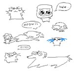 Rating: s
ID: 5661065
Date: 2025-06-22 17:49:00 -0400
Status: active
Score: 7
1:1 2023 anthro asking_for_help bodily_fluids bread canid canine canis crying dialogue domestic_cat domestic_dog english_text eyes_closed featureless_crotch felid feline felis feral food gastropod group hi_res hybrid illegible_text looking_aside lying mammal mollusk nude on_front running sillycritterz sketch sketch_page smile snail speech_bubble standing tears text post #5661065