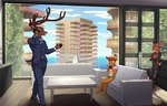Rating: s
ID: 5072995
Date: 2024-09-25 02:28:15 -0400
Status: active
Score: 58
2024 5_fingers abs absurd_res adolescent age_difference anthro anthrofied antlers apartment apartment_building apartments athletic athletic_male autumn autumn_leaves bambi bambi_(film) barefoot bottomwear brown_body brown_eyes brown_fur cellphone city cityscape clothed clothing cloud cloven_hooves condo crop_top day deer denim denim_bottomwear denim_clothing denim_shorts detailed_background dgemporium digital_media_(artwork) disney dress_shoes electronics eyes_closed father_(lore) father_and_child_(lore) father_and_son_(lore) feet fingers footwear fur furniture game_boy game_boy_family gaming group handheld_console headphones hi_res hoodie hooves horn hotpants inside kerchief male mammal midriff modern_architecture muscular muscular_anthro muscular_male muscular_young neckerchief neckwear nintendo on_phone on_sofa parent_(lore) parent_and_child_(lore) parent_and_son_(lore) phone plant plantigrade playing_video_game ronno scut_tail shirt short_tail shorts sitting sky smartphone sofa son_(lore) standing suit table tail the_great_prince_of_the_forest topwear trio young young_anthro young_male post #5072995