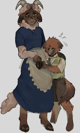 Rating: s
ID: 4368051
Date: 2023-10-22 18:59:57 -0400
Status: active
Score: 20
2_horns adult_swim alternate_species alternate_universe angela_puppington anthro apron bottomwear bovid brown_body brown_fur canid canine canis caprine cartoon_network child clay_puppington clothed clothing cloven_hooves dress duo ear_piercing ears_down feet female fingers fully_clothed fur furrification hand_holding hi_res hindpaw hooved_fingers hooves horn kanrix male mammal moral_orel mother_(lore) mother_and_child_(lore) mother_and_son_(lore) parent_(lore) parent_and_child_(lore) parent_and_son_(lore) paws piercing pivoted_ears sheep shirt shorts smile snout son_(lore) sweater sweater_vest tail topwear vest wolf wool_(fur) young young_anthro post #4368051