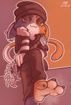 Rating: s
ID: 4378935
Date: 2023-10-28 10:01:23 -0400
Status: active
Score: 445
2022 3_toes anthro barefoot beanie better_version_at_paywall bodily_fluids bottomwear calico_cat claws clothed clothing conditional_dnp countershade_feet countershading crossed_legs dated digital_media_(artwork) domestic_cat ear_piercing epic_games feet felid feline felis female foot_focus fortnite fur hat headgear headwear hi_res hindpaw joooji looking_at_viewer mammal meow_skulls musk musk_clouds narrowed_eyes pants paws piercing plantigrade simple_background sitting smile smug soles solo sweat tail toe_claws toes topwear torn_bottomwear torn_clothing torn_pants white_soles post #4378935