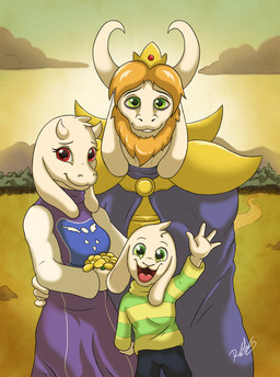 asgore_dreemurr asriel_dreemurr beard caprine facial_hair family goat green_eyes horsen looking_at_viewer mammal sunset toriel undertale video_games waving young
Rating: Safe
Score: 2
User: Horsen
Date: July 23, 2017 asgore_dreemurr asriel_dreemurr beard caprine facial_hair family goat green_eyes horsen looking_at_viewer mammal sunset toriel undertale video_games waving young
Rating: Safe
Score: 2
User: Horsen
Date: July 23, 2017