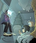Rating: s
ID: 5663616
Date: 2025-06-23 22:05:27 -0400
Status: active
Score: 4
ambiguous_gender anthro antlers asriel_dreemurr bostonloachsoup bottomwear bovid caprine child christmas christmas_tree clothing cookie darkner deer deltarune eating eating_food electronics floppy_ears food footwear for_a_head fur goat group hi_res holidays horn human humanoid kris_(deltarune) mammal new_world_deer noelle_holiday object_head pants pippins_(deltarune) plant pointy_nose reindeer screen screen_face screen_head shoes sitting smile television tenna_(deltarune) tree tv_head undertale undertale_(series) white_body white_fur young post #5663616