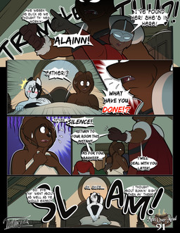 Rating: s
ID: 5690649
Date: 2025-07-06 18:07:11 -0400
Status: active
Score: 7
after_sex anthro armor bear bed blush bodily_fluids breasts cape clothing comic covering covering_breasts covering_crotch dialogue english_text female furniture gloves group hair handwear headgear helmet hi_res male mammal mephitid messy_hair mickey_(thibbycat) multiple_scenes nude pillow scared_expression scared_face shirt skunk speech_bubble speed_lines sweat sweatdrop teeth text thibbycat topwear tunic unknown_species wrapped_in_blanket yelling post #5690649