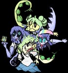 Rating: s
ID: 4994777
Date: 2024-08-18 18:30:08 -0400
Status: active
Score: 9
4_heads alpha_channel amalgamation anthro black_sclera blue_body blue_eyes blue_hair card cavemanon_studios clothed clothing dinosaur english_text faustanon female fusion goodbye_volcano_high green_body green_hair grey_background group hair major_arcana monster multi_head ornithischian prehistoric_species prototype_stella_(gvh) reptile scalie simple_background snoot_game spiked_tail spikes spikes_(anatomy) square_crossover stegosaurian stegosaurus stella_(gvh) stella_(gvh_beta) tail tarot tarot_card teeth text the_tower_(tarot) thyreophoran transparent_background post #4994777